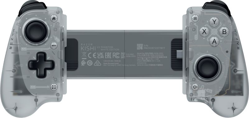 Razer Kishi V3 Controller Compatible with iPhone &amp; Android - Phantom White Edition