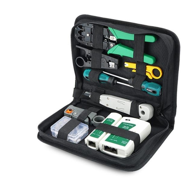 11 In 1 Professional Networking Tools Installation With Cable Tester Shop Today Get It 3455