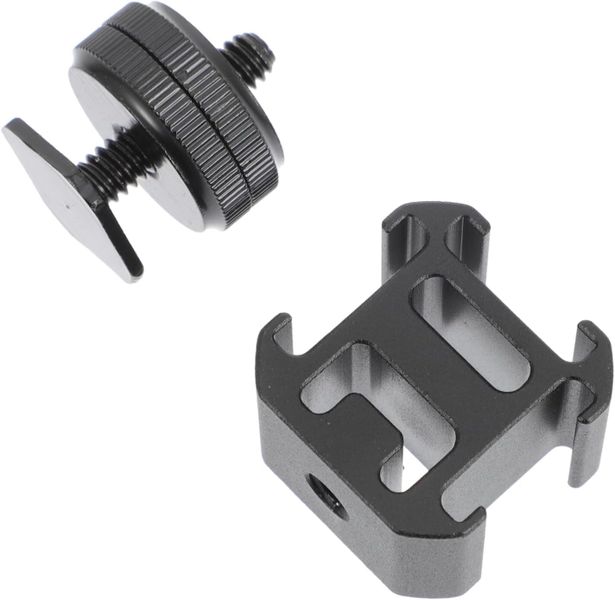 Aluminum Alloy Hot Shoe Mount Adapter Tripod Screw Compatible with DSLR Ca