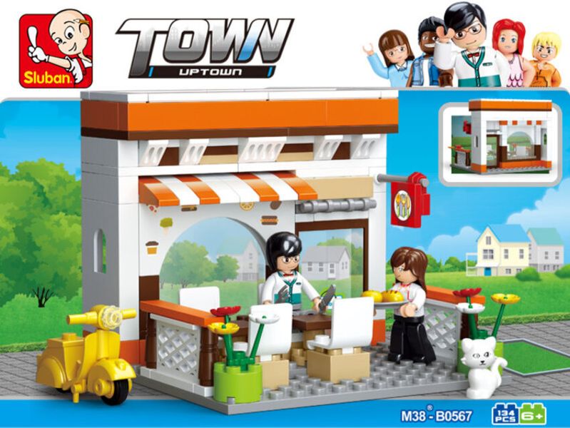 Sluban Town Restaurant - 134 Piece