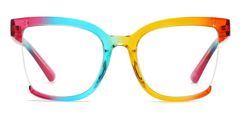 High Quality Rainbow Glasses Frames - Non Prescription Stylish Eyeglasses