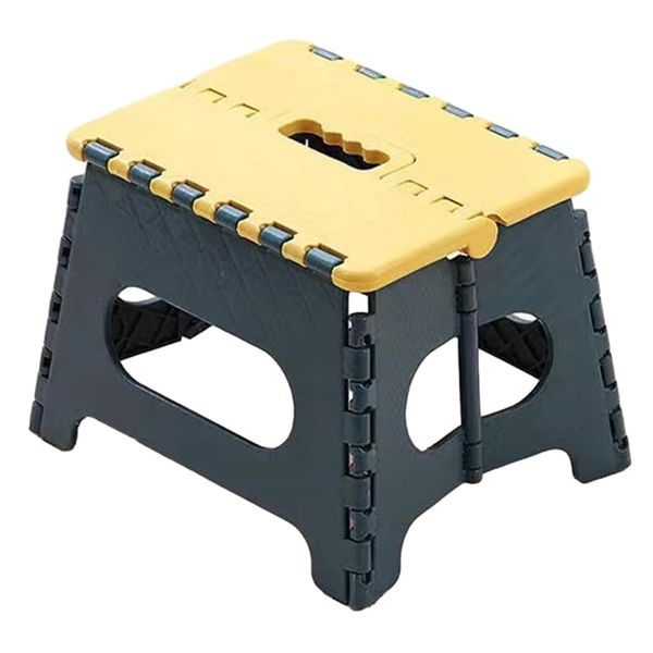 Home Foldable Pop Up Stool with Portable Handle (22cm)