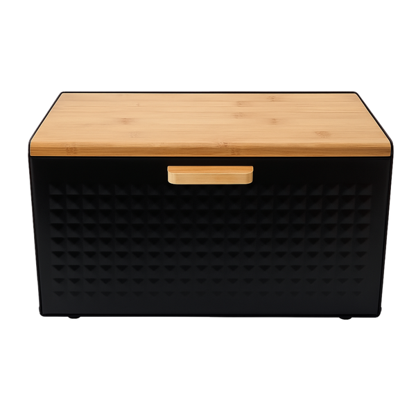 Wood Bread Storage Bin - For Kitchen Countertop