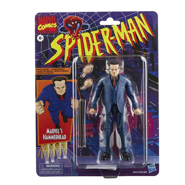 Spiderman-Legends Classic Retro Marvel'S Hammerhead Figure