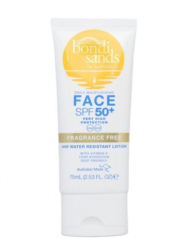 Bondi Sands Daily Moisturising Facial Sunscreen,SPF50+75mls Shop