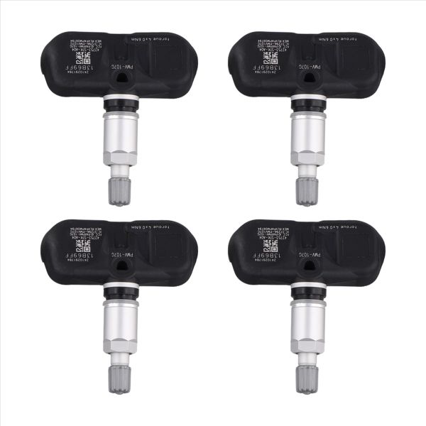 4 Pcs Car Tpms Sensor 42753Stka04 for Acura Mdx Tsx Compatible with Honda