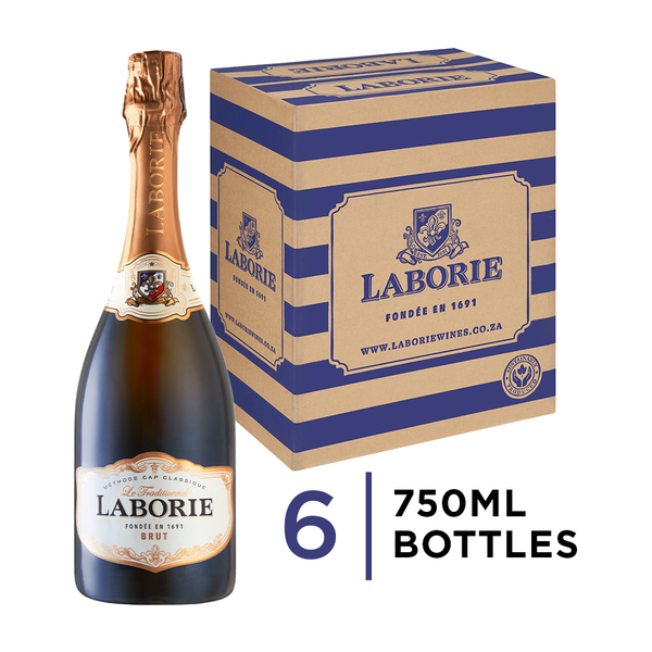 Laborie Cap Classique Brut 6 x 750ml