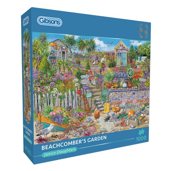 Gibsons Beachcomber's Garden 1000 Piece Jigsaw Puzzle