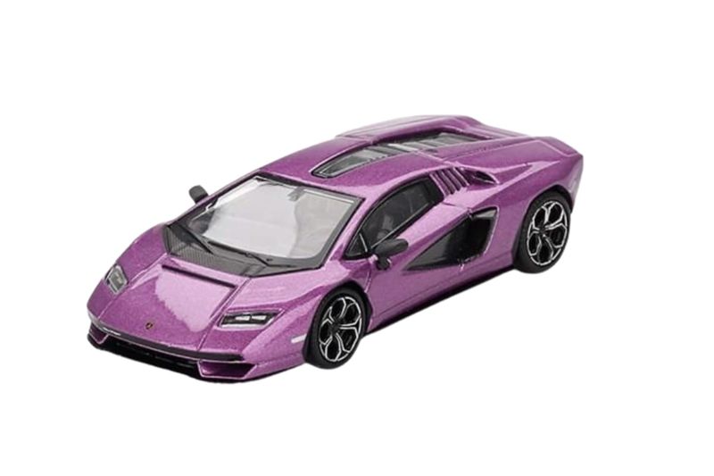 Mini Gt Lamborghini Countach Lpi 800-4 Viola 30th