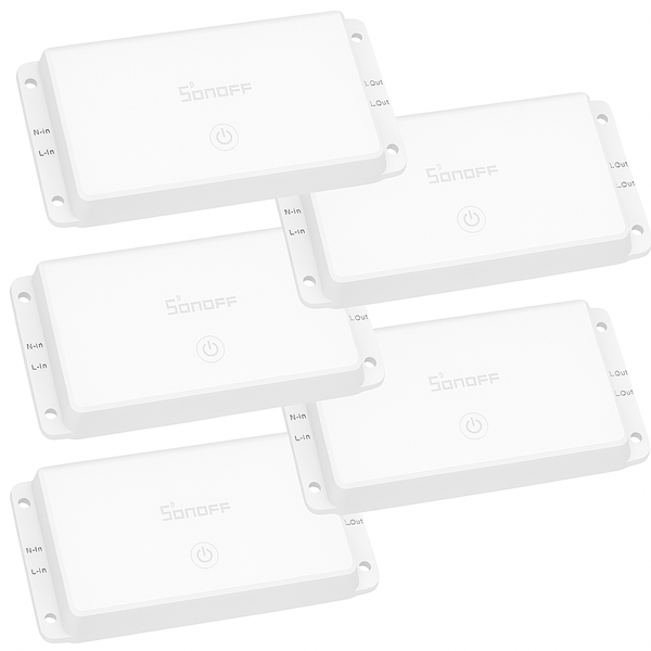 Sonoff Basic 1GS Matter/Wifi - 5 Pack
