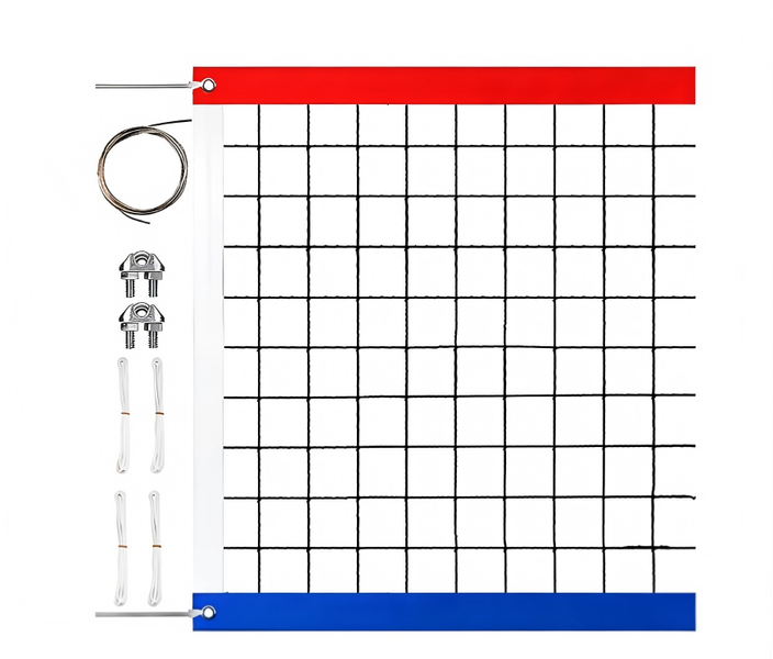 QKTNIUBI Professional Volleyball Net - Portable Beach Volleyball Net