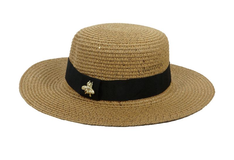 Charmza Panama Woven Hat - Beige