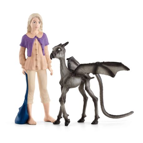 Schleich Harry Potter Wizarding World - Luna & Thestral (10cm Tall) Image