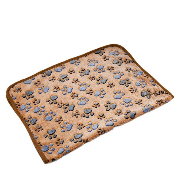 Four seasons universal coral fleece warm pet blanket -104x76cm