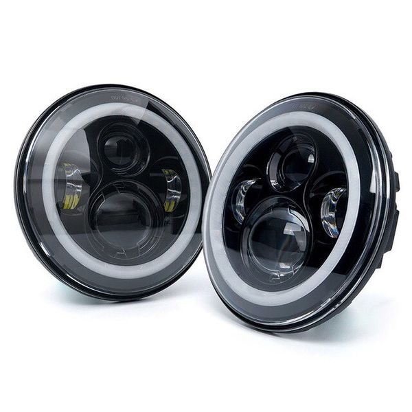 2pc 7 inch 45W LED Headlights Fog Lights