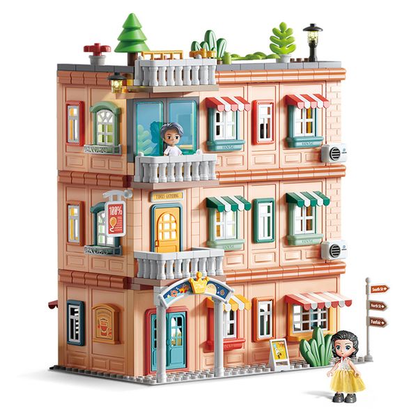 Feelo - Genius Architect Villa - Building Block Set - 382 Pieces