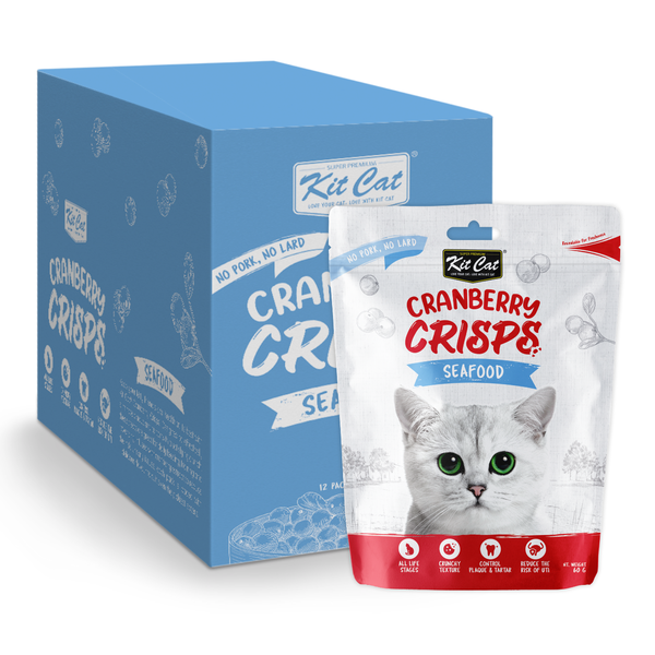 Cranberry Crisps Seafood (12 x 60g)