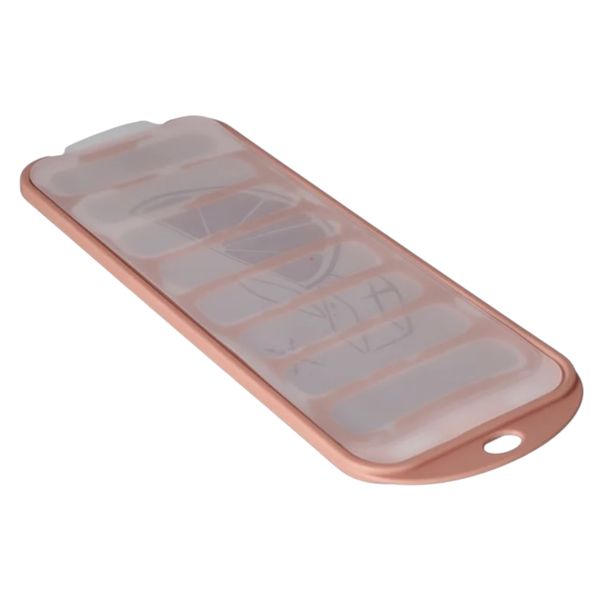 Silicone Ice Cube Mould with Lid - Perfect for Cocktails, Juice &amp; Water