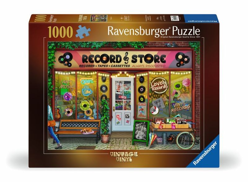 Ravensburger 1000-piece Puzzle Vintage Vinyl