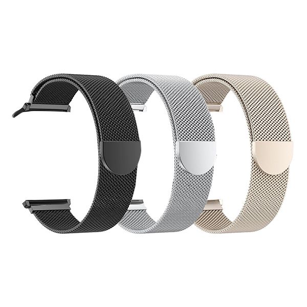 3 Pack Metal Mesh Loop Compatible with Apple Watch Bands 40/41/38/42mm