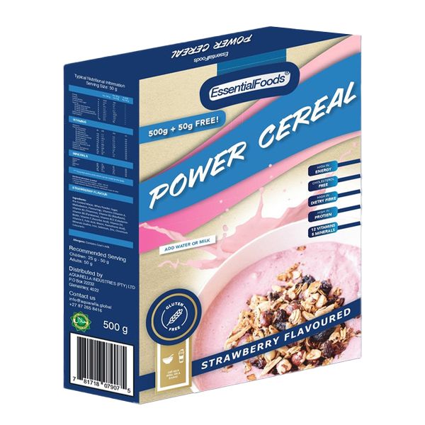 Essential Power Cereal Strawberry - 1 Pack x 500g