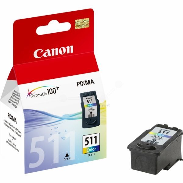 Canon CL-511 Dye Ink Cartridge - Tri-Colour