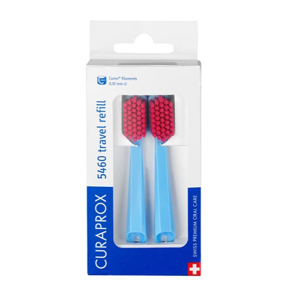 Curaprox 5460 Travel Replacement Brush Heads