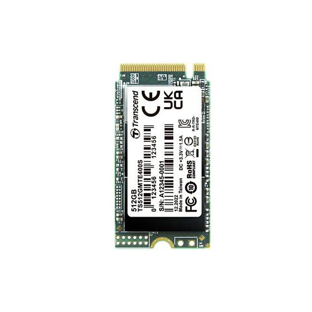 Transcend 400S 512GB M.2 2242 PCI-Express Gen3x4 3D NAND NVMe