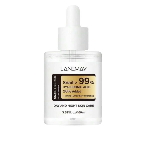 Snail Essence Facial Serum with Hyaluronic Acid - 100ml
