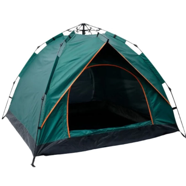 3 person 2 door dome pop up tent with sunroof &amp; inner lining Tent