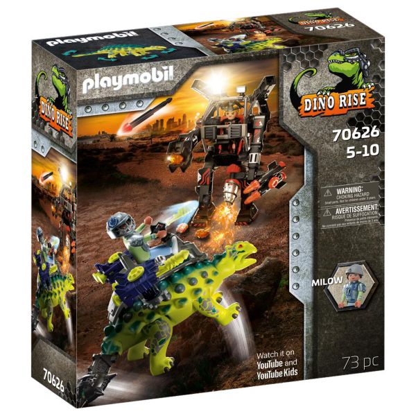 Playmobil Dinos Saichania Invasion Of The Robot 70626