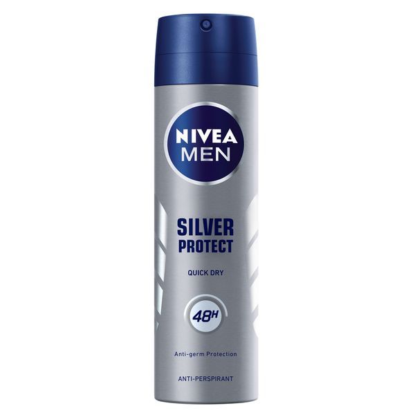 NIVEA MEN Silver Protect Anti-perspirant Deodorant Spray, 150ml