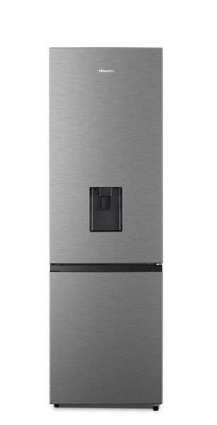 Hisense 263L Bottom Freezer Fridge with Water Dispenser-Inox