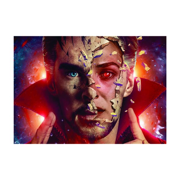Time Stone Dr Strange Abstract - A1 poster