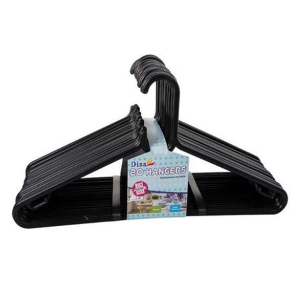 Clothes Hangers Plastic - 40 Piece