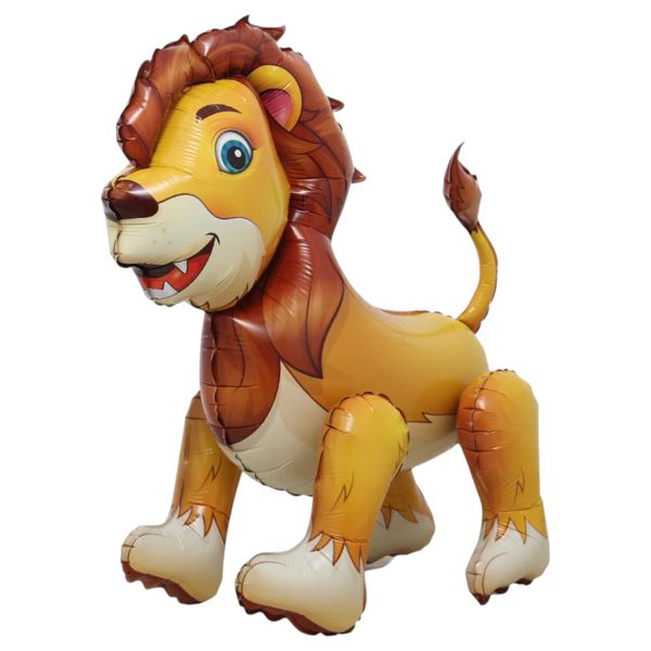 Jungle King Lion Balloon - Multicolor