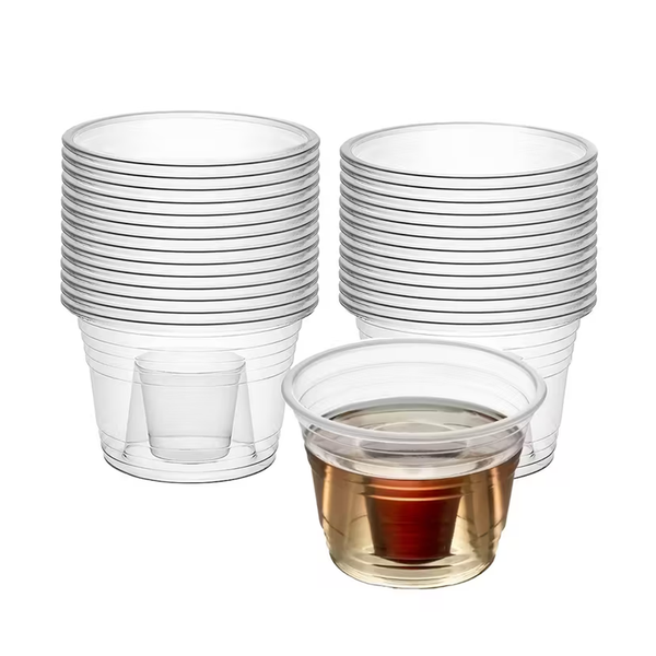 25 Disposable Bomber Shot Glasses - Perfect for Jagerbombs and Beyond