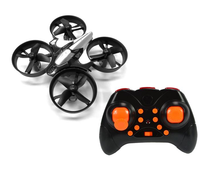 RC Leading R/C Mini Drone (8cm) - Black/Silver