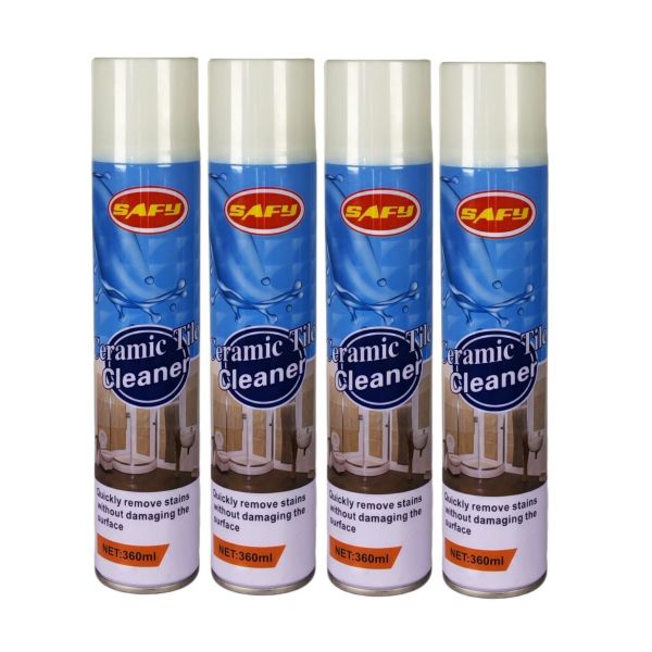 4 Pack, 360ml Ceramic Tile Cleaner SAFY HLGL2043