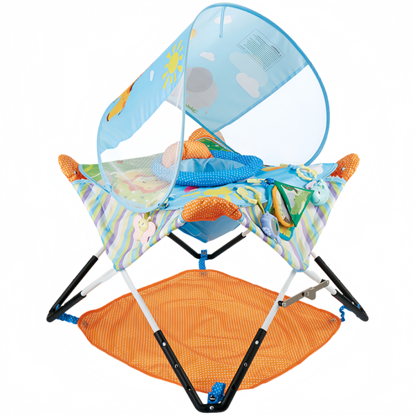 Baby Bouncing Jumper Chair Baby Activity Center With Canopy &amp; Bag