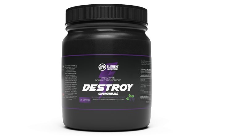 Eleven Nutrition Destroy 625g Grape