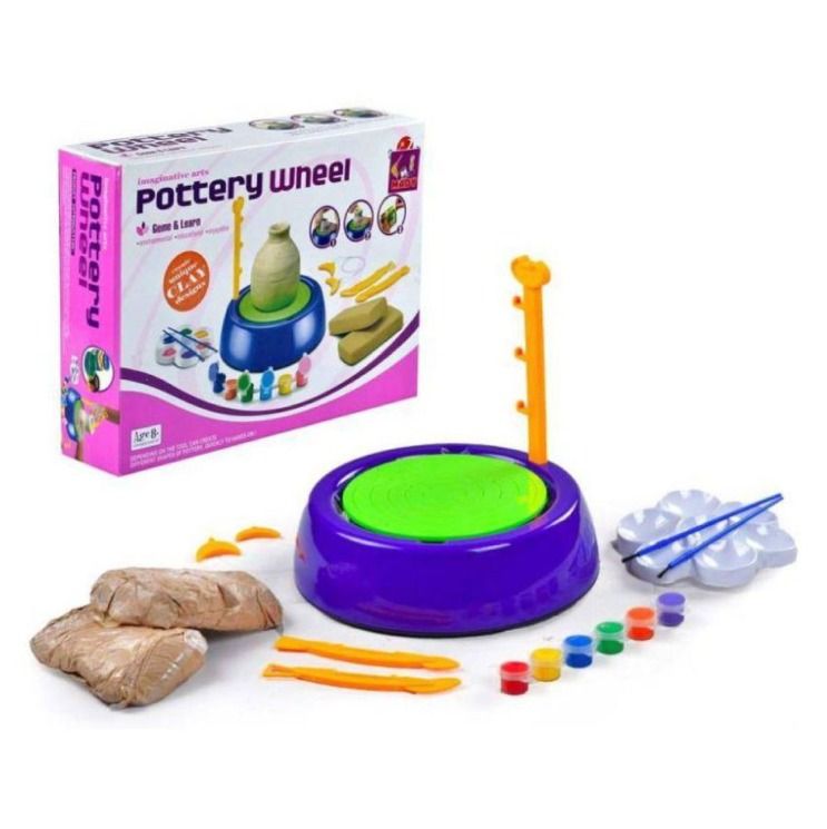 pottery wheel set with clay for kids Multicolor Shop Today. Get it Tomorrow!