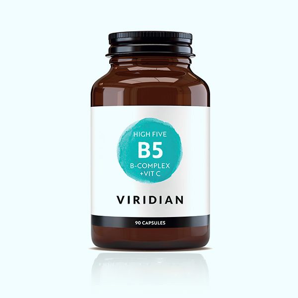 Viridian High Five B - Complex/Mag Ascorbate Vegetarian Capsules