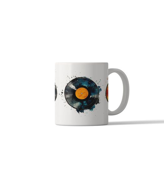 Retro Music Records DSG 1 Printed Coffee Mug