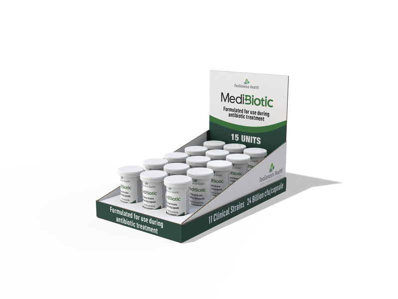 MediBiotic |24 Billion CFU| Gut | Antibiotic Support|Women's Flora|15x10's