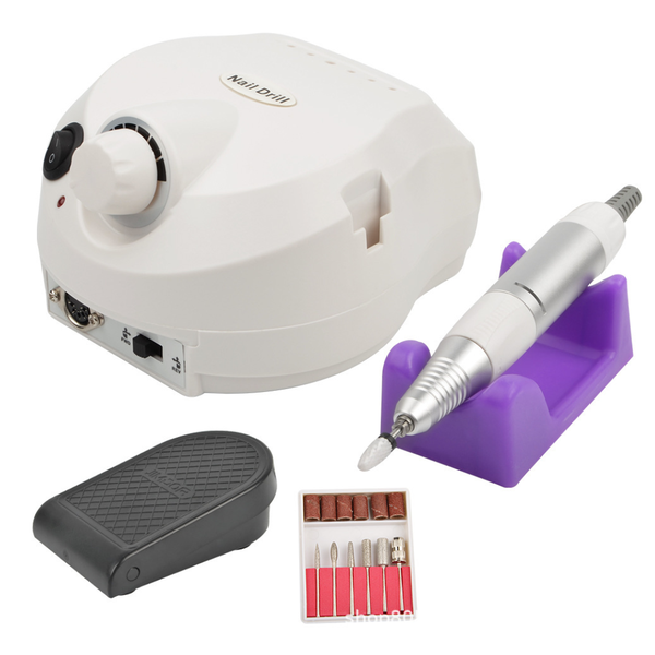 Professional Electric Portable Nail Drill Polisher Set
