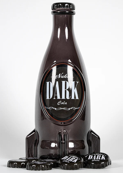 Fallout: Nuka-Cola Dark Glass Bottle and Caps