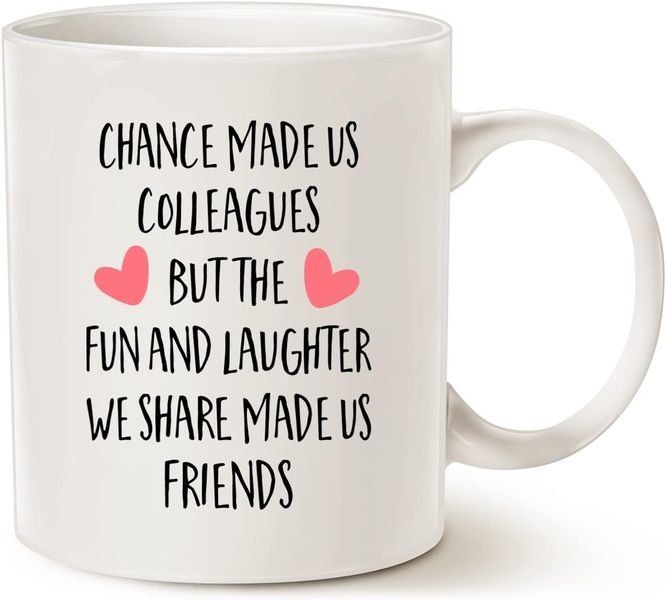 Chance made us colleagues-Valentines-Mpther's day-Father's day-ChristmasMug