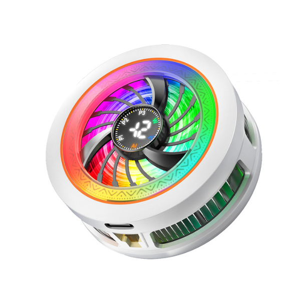 2026 K6 Magnetic Phone Cooler, 4-Level Temp Control, AI Semiconductor