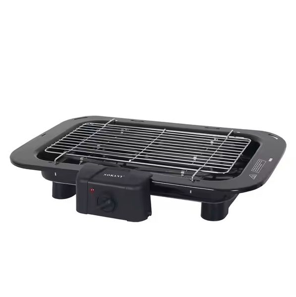 Non-stick Coating Electric Grill Kitchen Outdoor Electric Oven/grill black